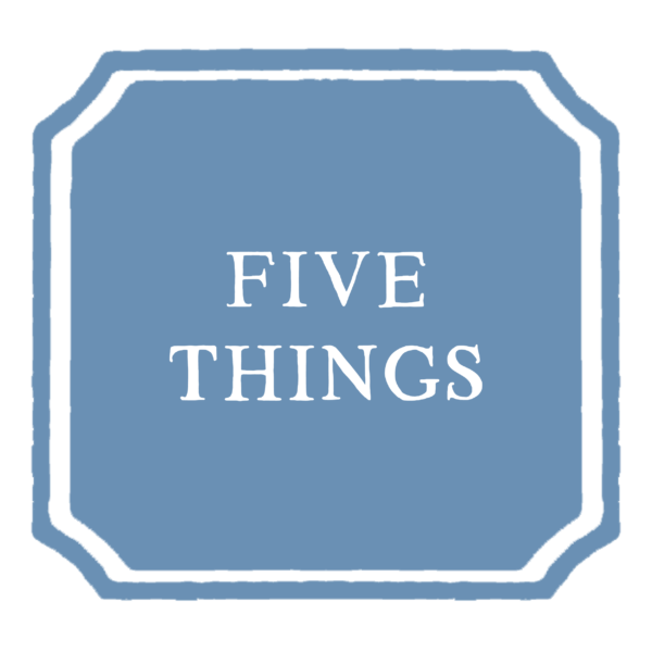 Five Things, Vol. 3