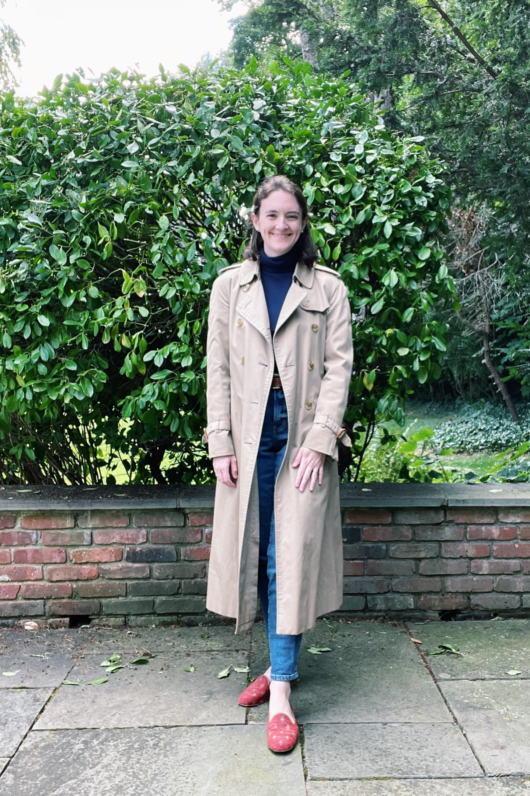 Outfit Post: Burberry Coat - Fewer & Better